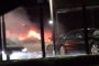 Четири луксозни коли изгоряха в столична автокъща