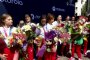 Стотици посрещнаха гимнастичките в София 