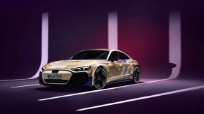 Германският производител Audi визуализира новия си електрически флагман.