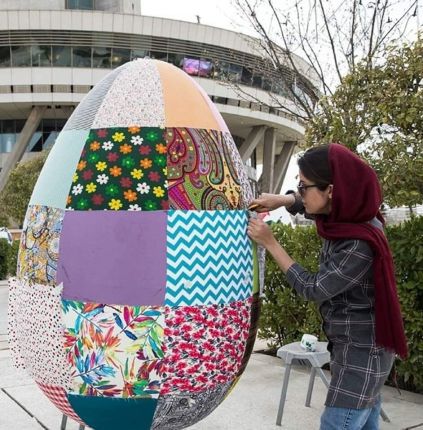 И в Иран рисуват яйца днес