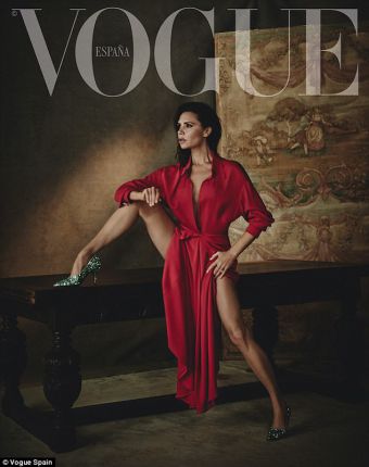  Виктория Бекъм със секси фотосесия за Vogue 